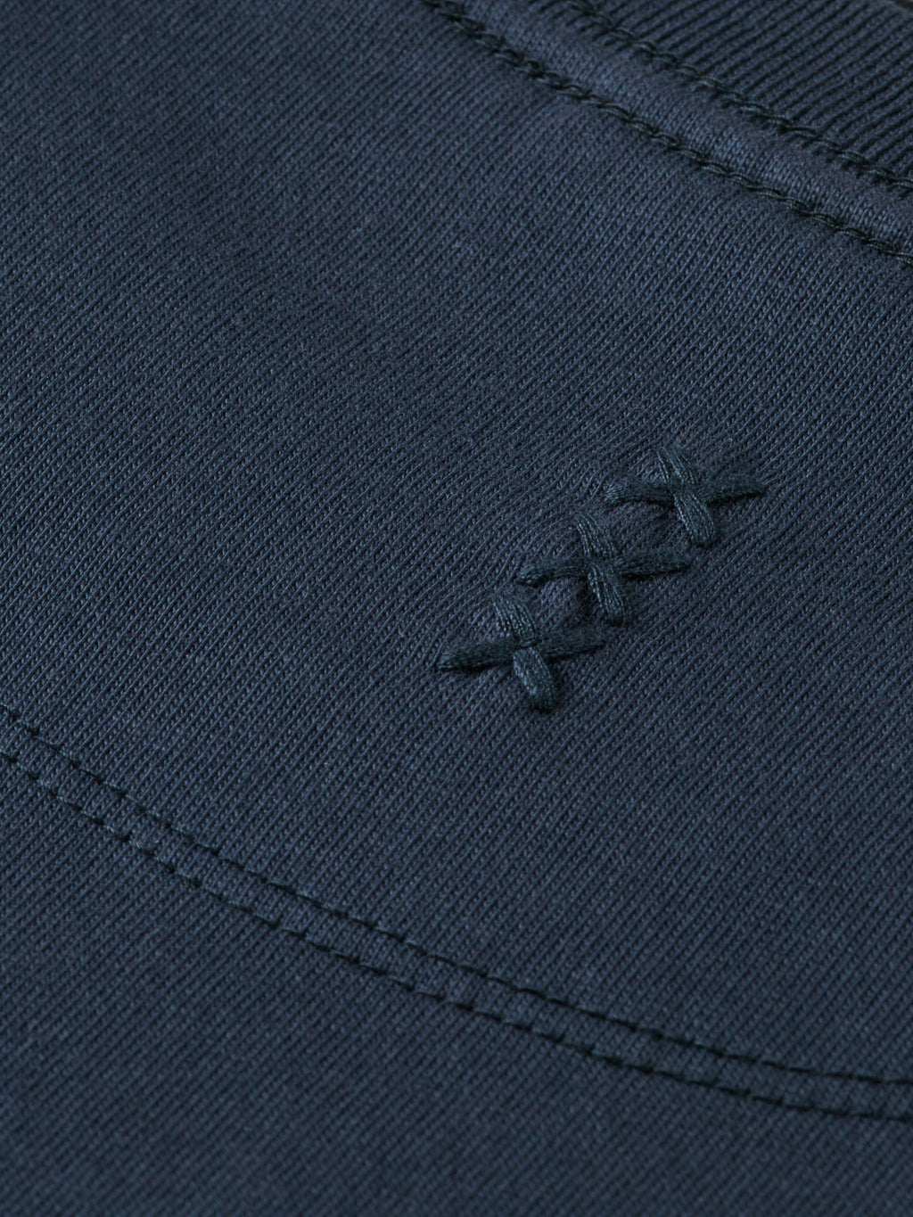 Garment-dyed t-shirt Peacoat - Collector Store Sydney