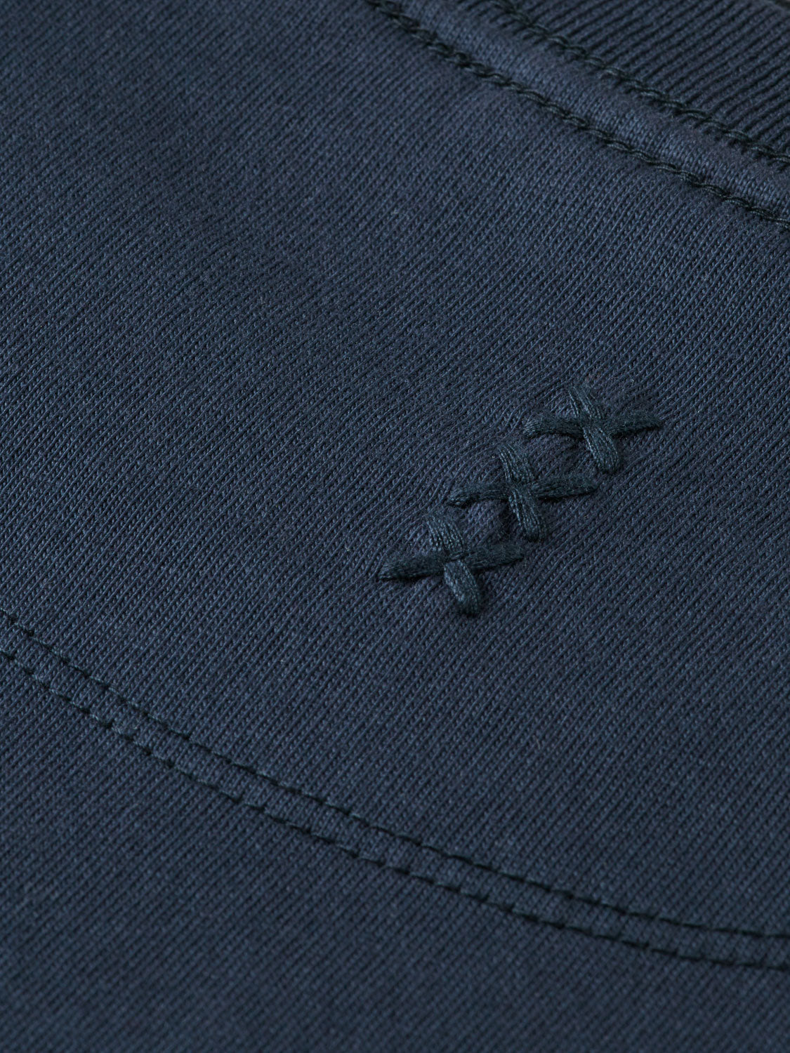 Garment-dyed t-shirt Peacoat - Collector Store Sydney