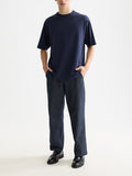 Garment-dyed t-shirt Peacoat - Collector Store Sydney