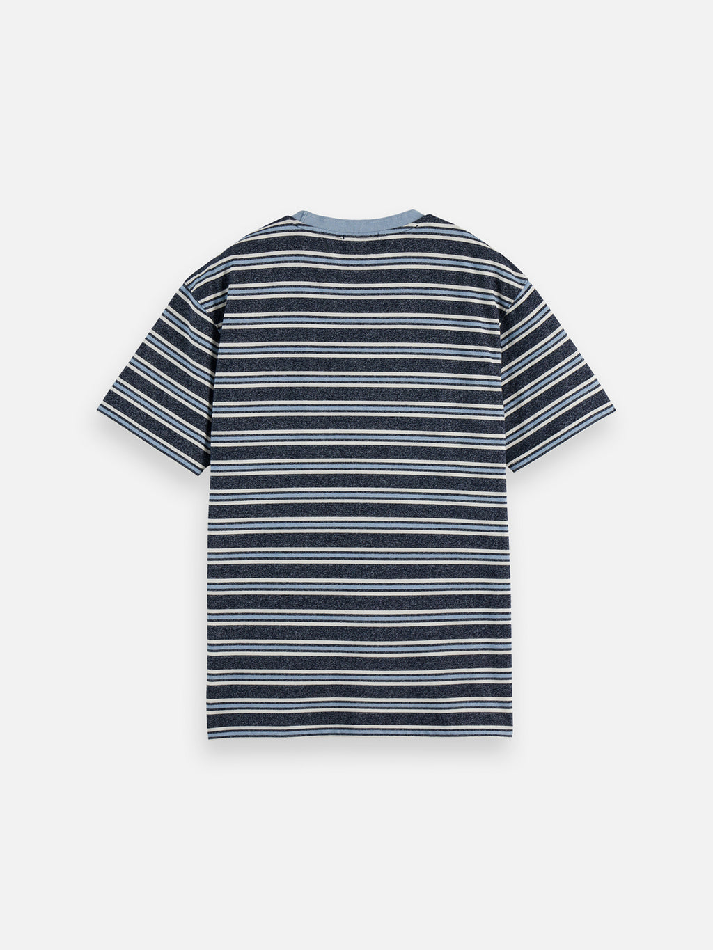Yarn-dyed striped t-shirt Blue Multi - Collector Store Sydney