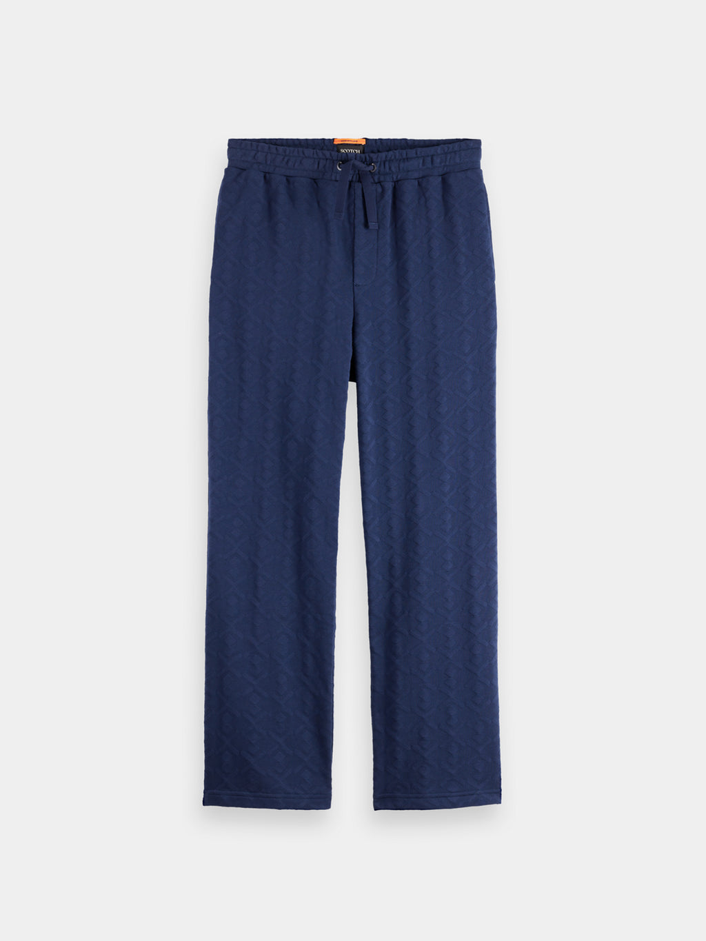 Jacquard terry sweatpants Peacoat - Collector Store Sydney