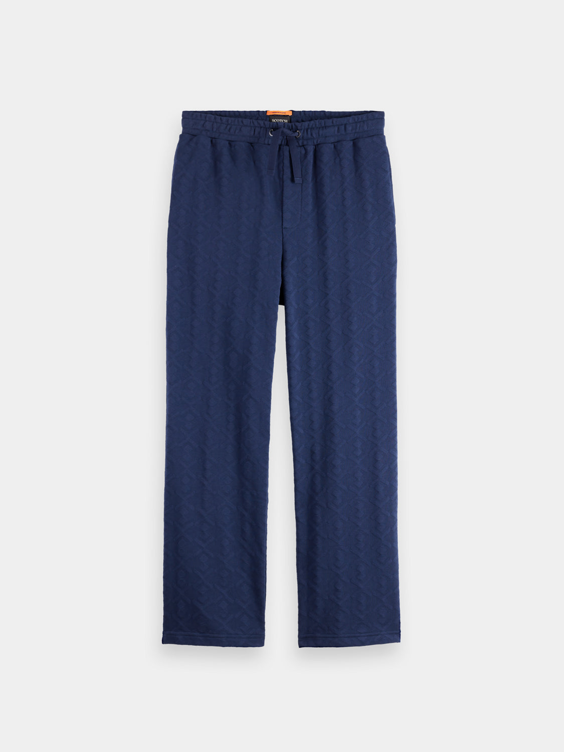 Jacquard terry sweatpants Peacoat - Collector Store Sydney
