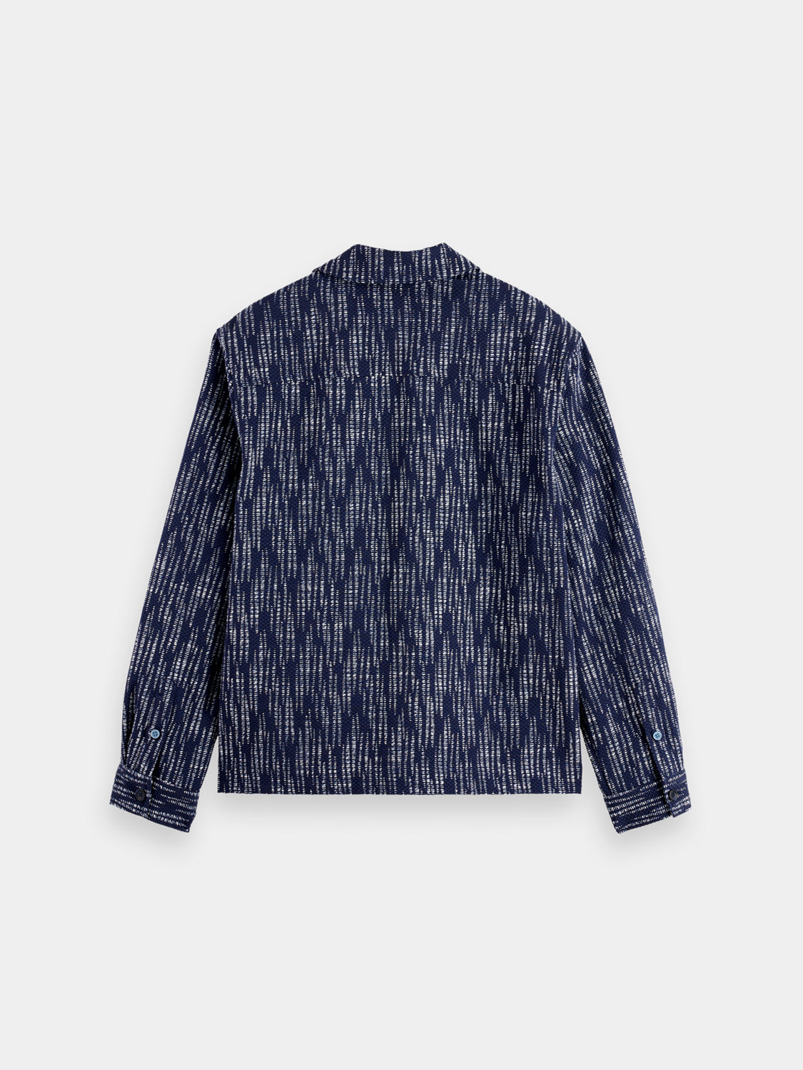 Jacquard overshirt/Light Jacket Sky captain - Collector Store Sydney