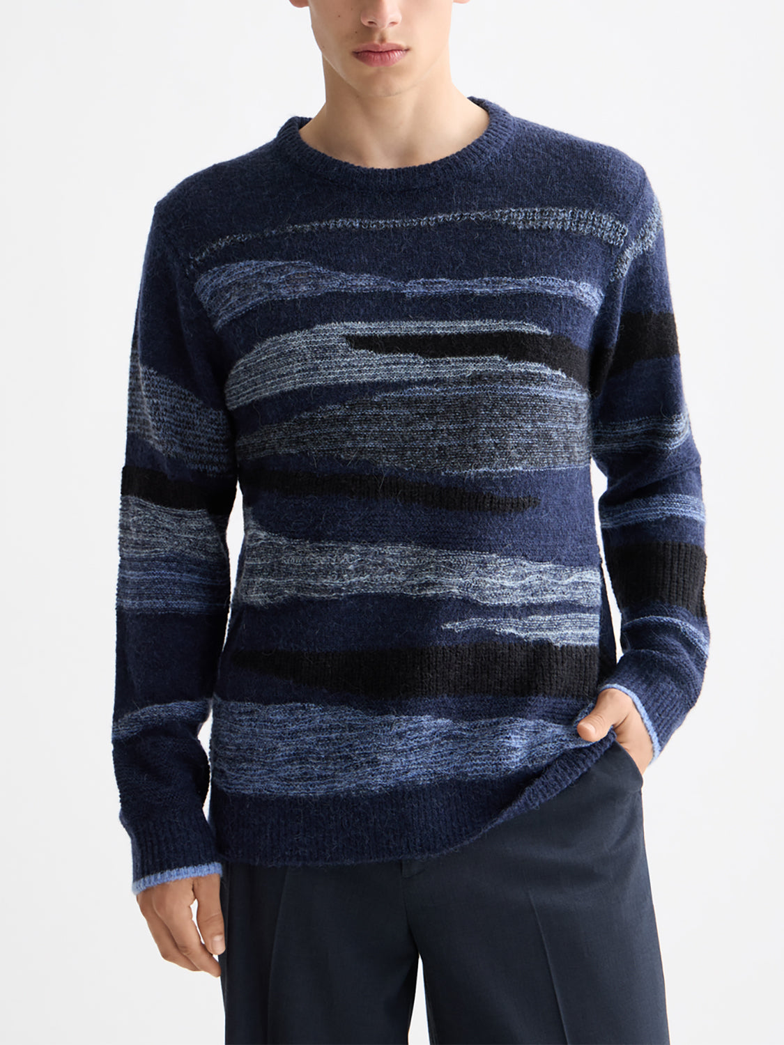 Alpaca wool blend pullover P - Collector Store Sydney
