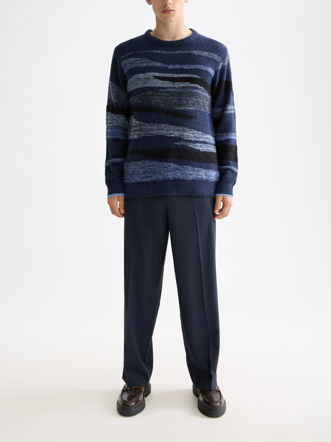 Alpaca wool blend pullover P - Collector Store Sydney