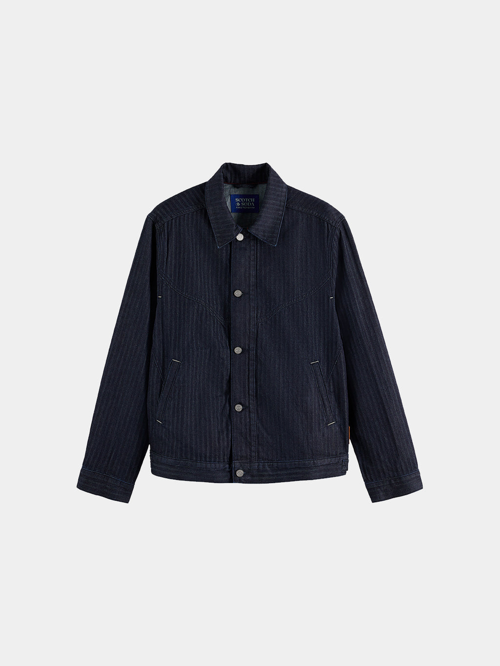 Scotch & Soda Trucker jacket - Blue Velvet