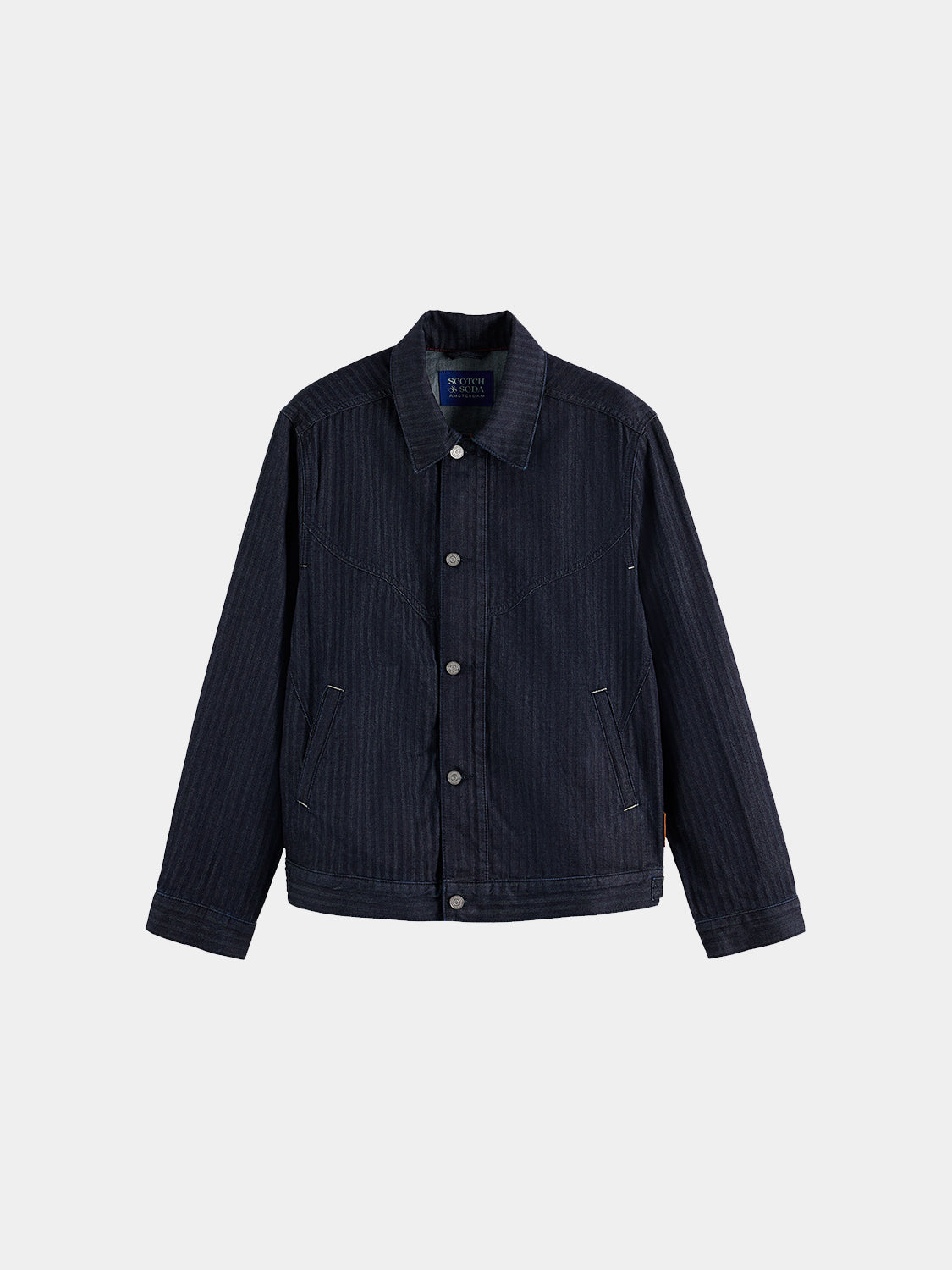 Scotch & Soda Trucker jacket - Blue Velvet
