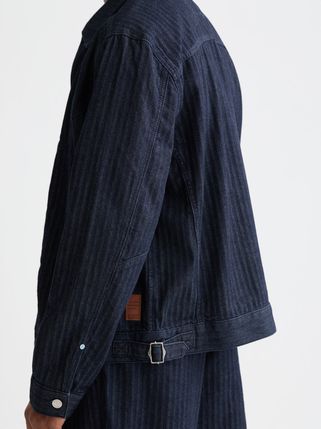 Scotch & Soda Trucker jacket - Blue Velvet