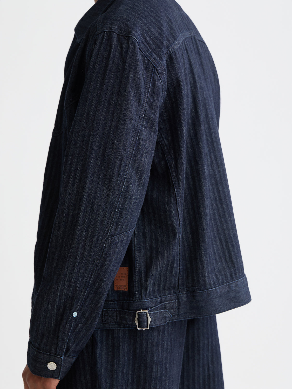 Scotch & Soda Trucker jacket - Blue Velvet