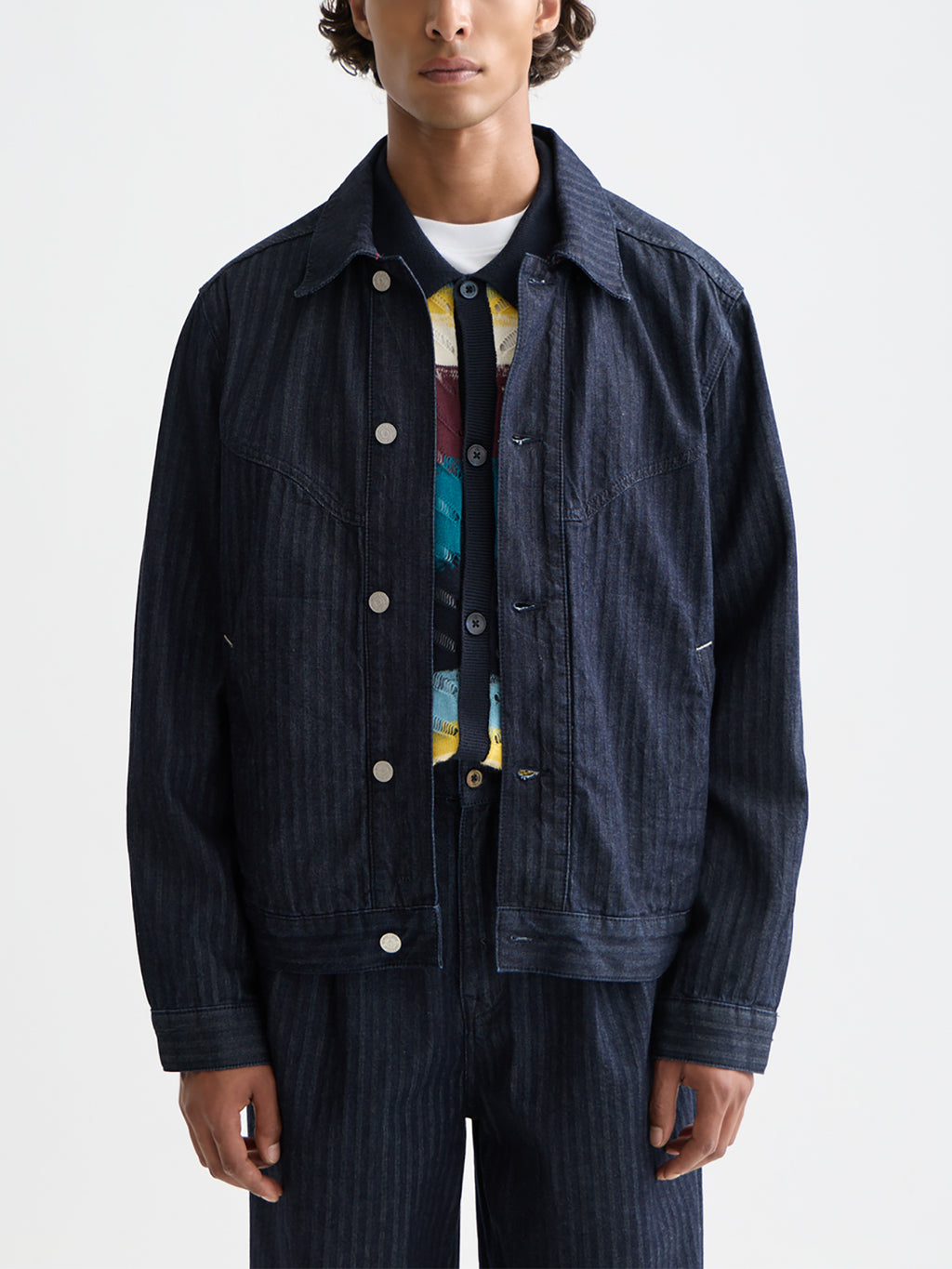 Scotch & Soda Trucker jacket - Blue Velvet