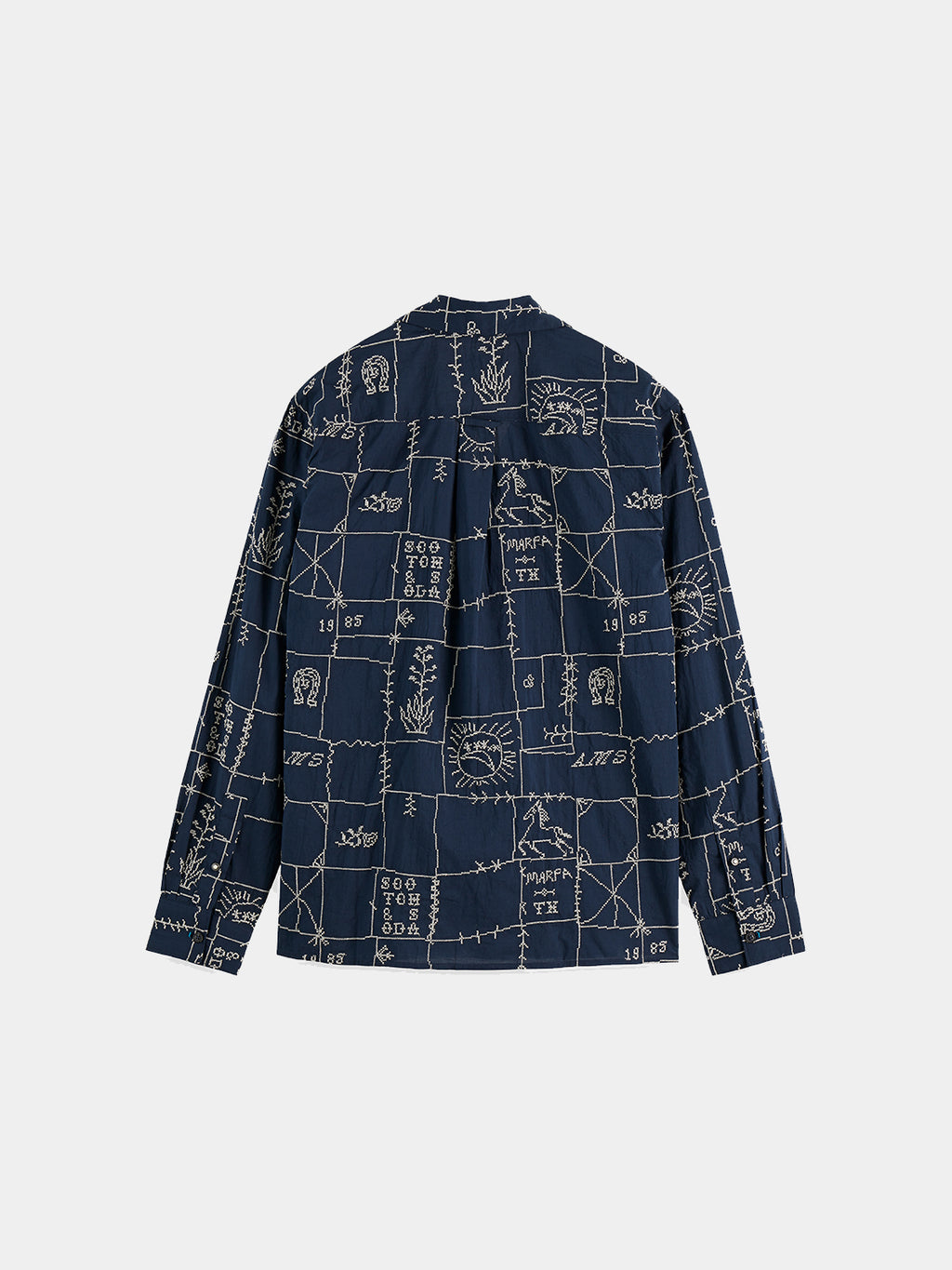 Scotch & Soda Embroidered shirt - Cross Stitch