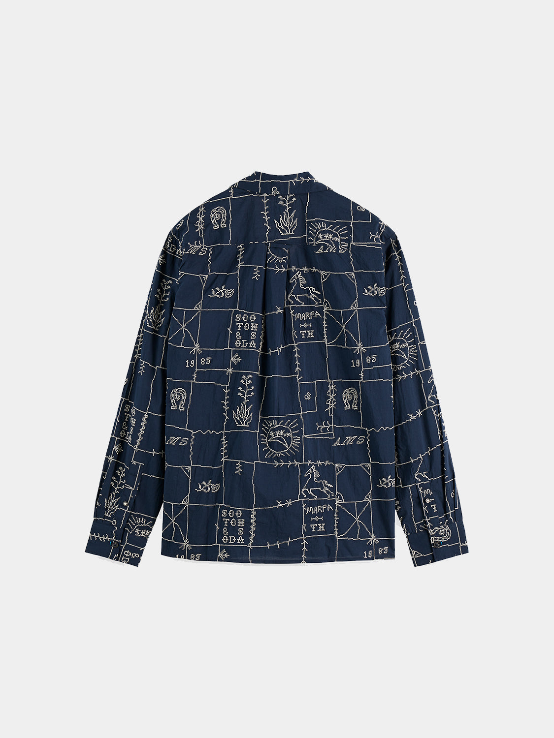 Scotch & Soda Embroidered shirt - Cross Stitch