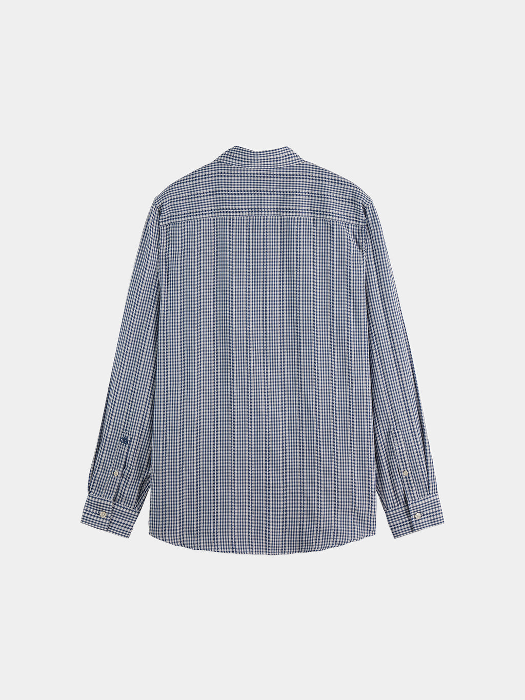 Scotch & Soda Poplin microcheck shirt - Oceana
