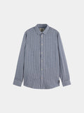 Scotch & Soda Poplin microcheck shirt - Oceana