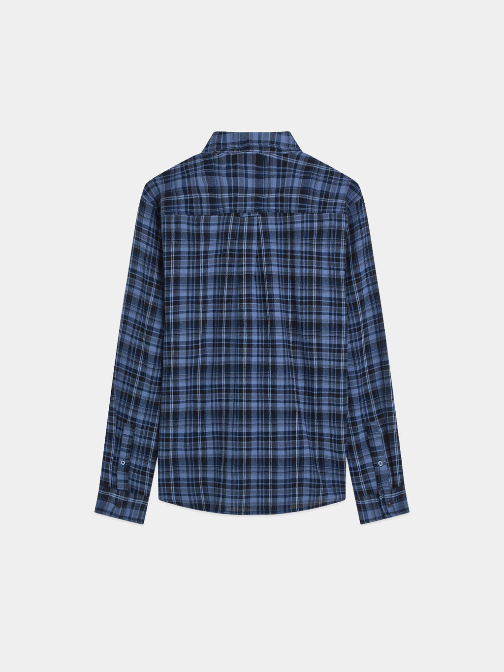 Scotch & Soda - Flannel check shirt - Blue