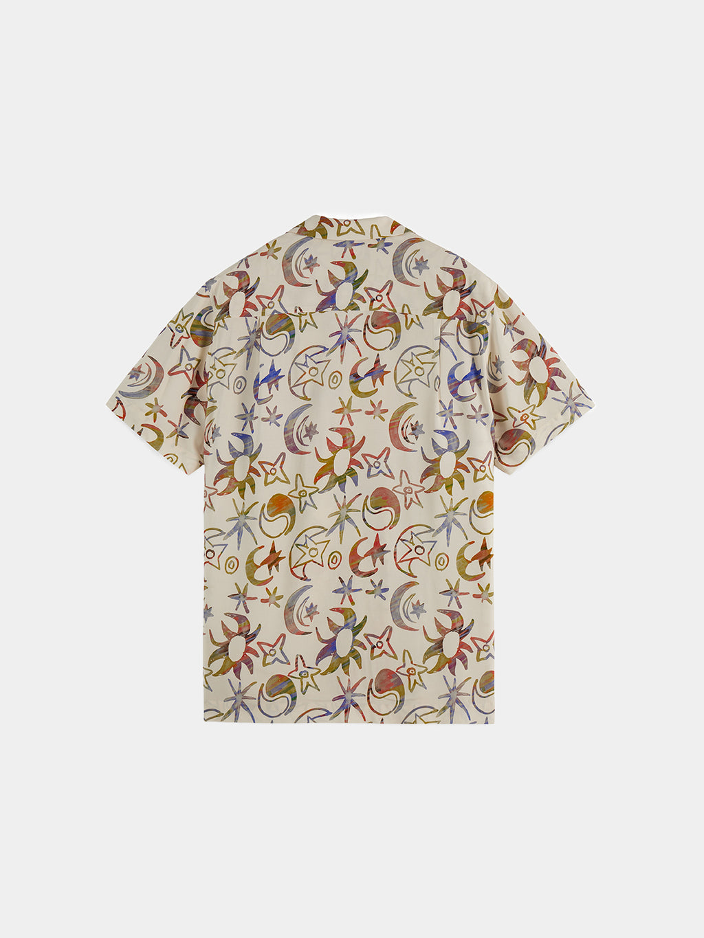 Scotch & Soda Printed short-sleeved shirt Cosmic