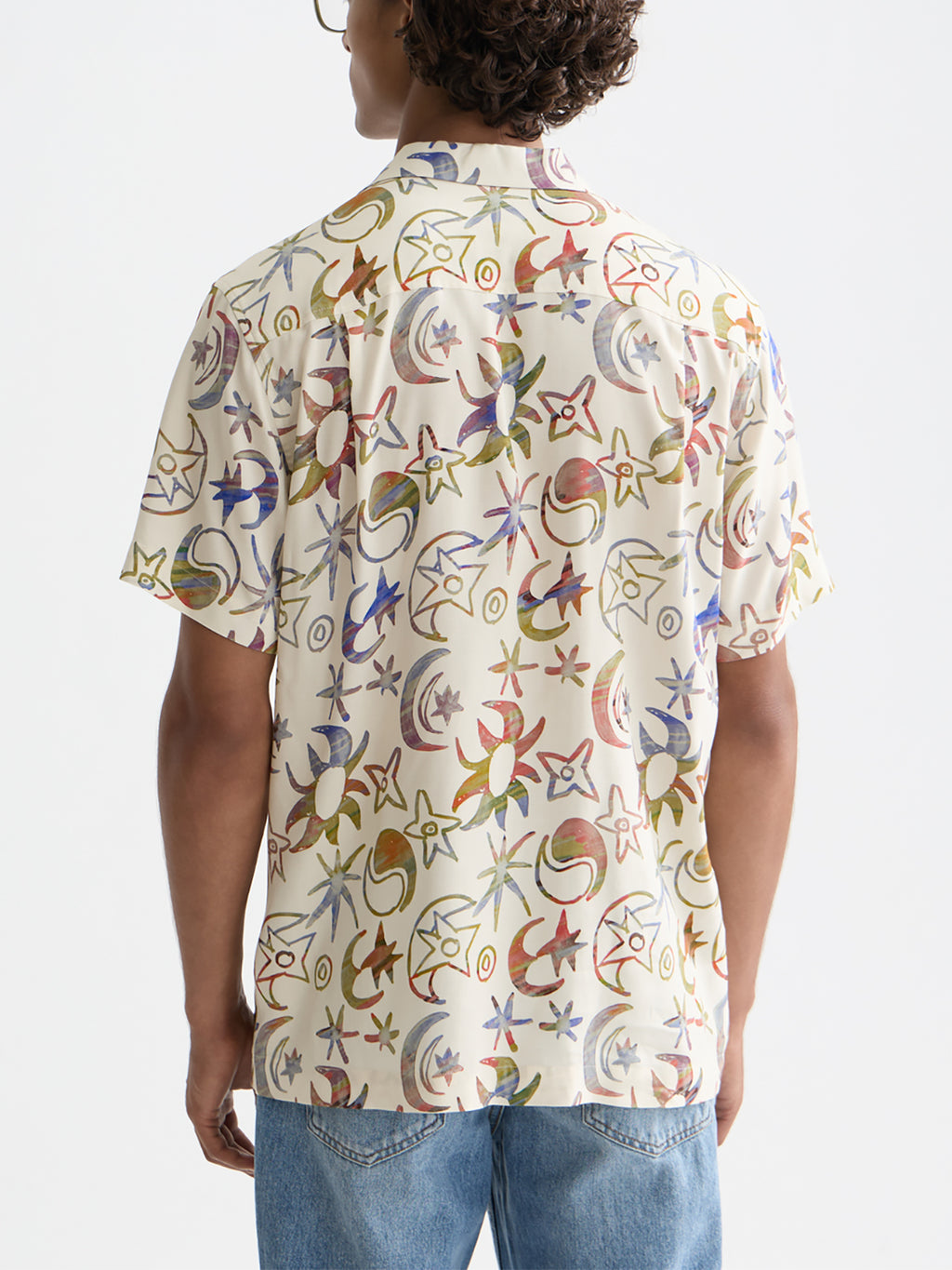 Scotch & Soda Printed short-sleeved shirt Cosmic