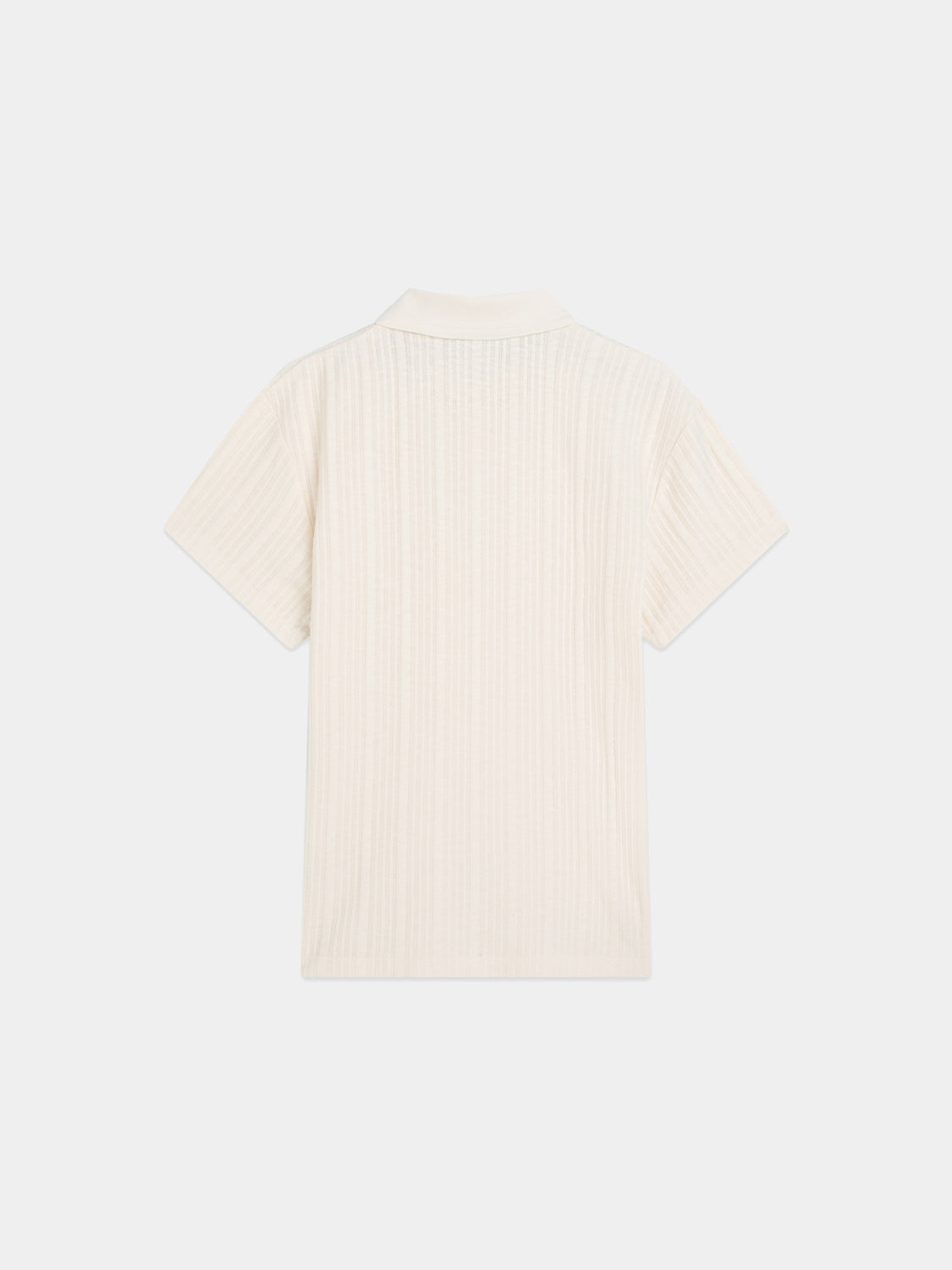 Scotch & Soda : Ribbed polo - Eggnog - Collector Store Sydney