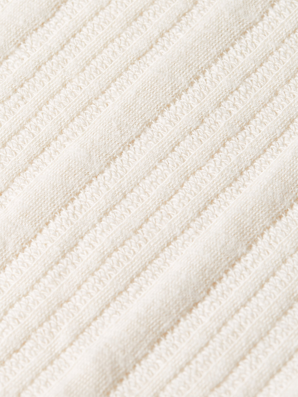 Scotch & Soda : Ribbed polo - Eggnog - Collector Store Sydney
