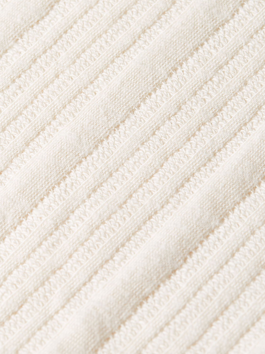 Scotch & Soda : Ribbed polo - Eggnog - Collector Store Sydney