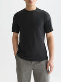 Scotch & Soda : Cotton-linen t-shirt - Meteorite - Collector Store Sydney