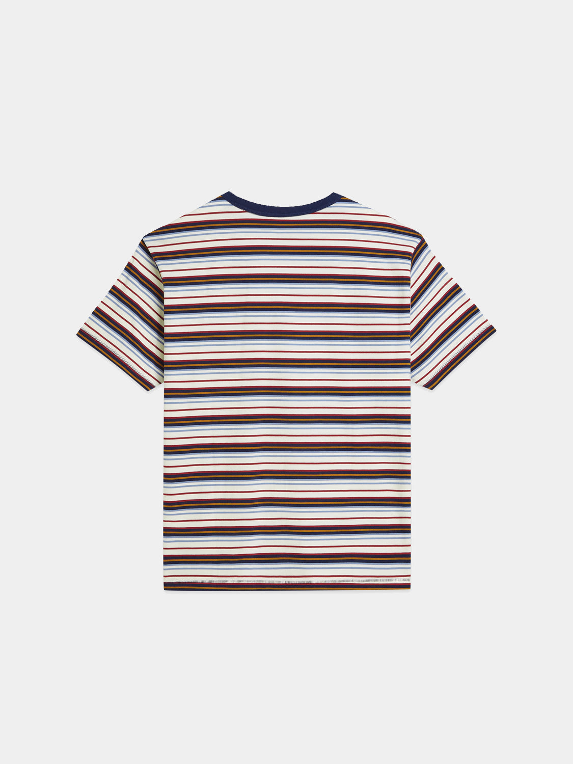 Scotch & Soda : Yarn-dyed t-shirt - Pageant Blue Stripe - Collector Store Sydney