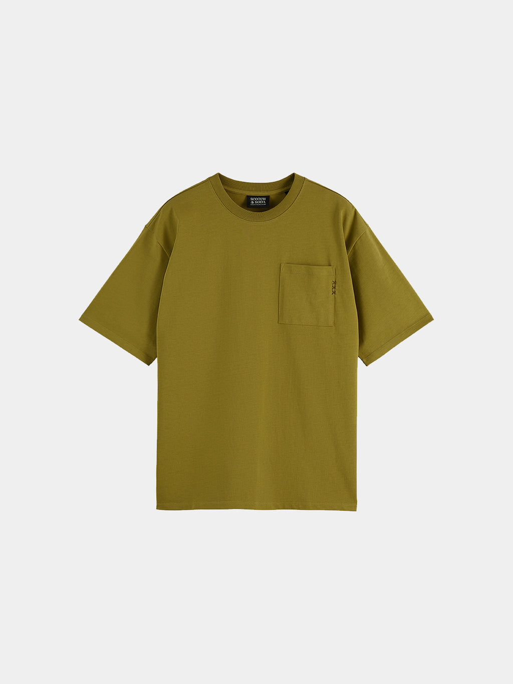 Scotch & Soda Chest pocket t-shirt - Green