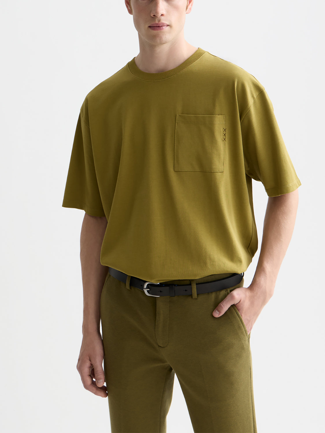 Scotch & Soda Chest pocket t-shirt - Green