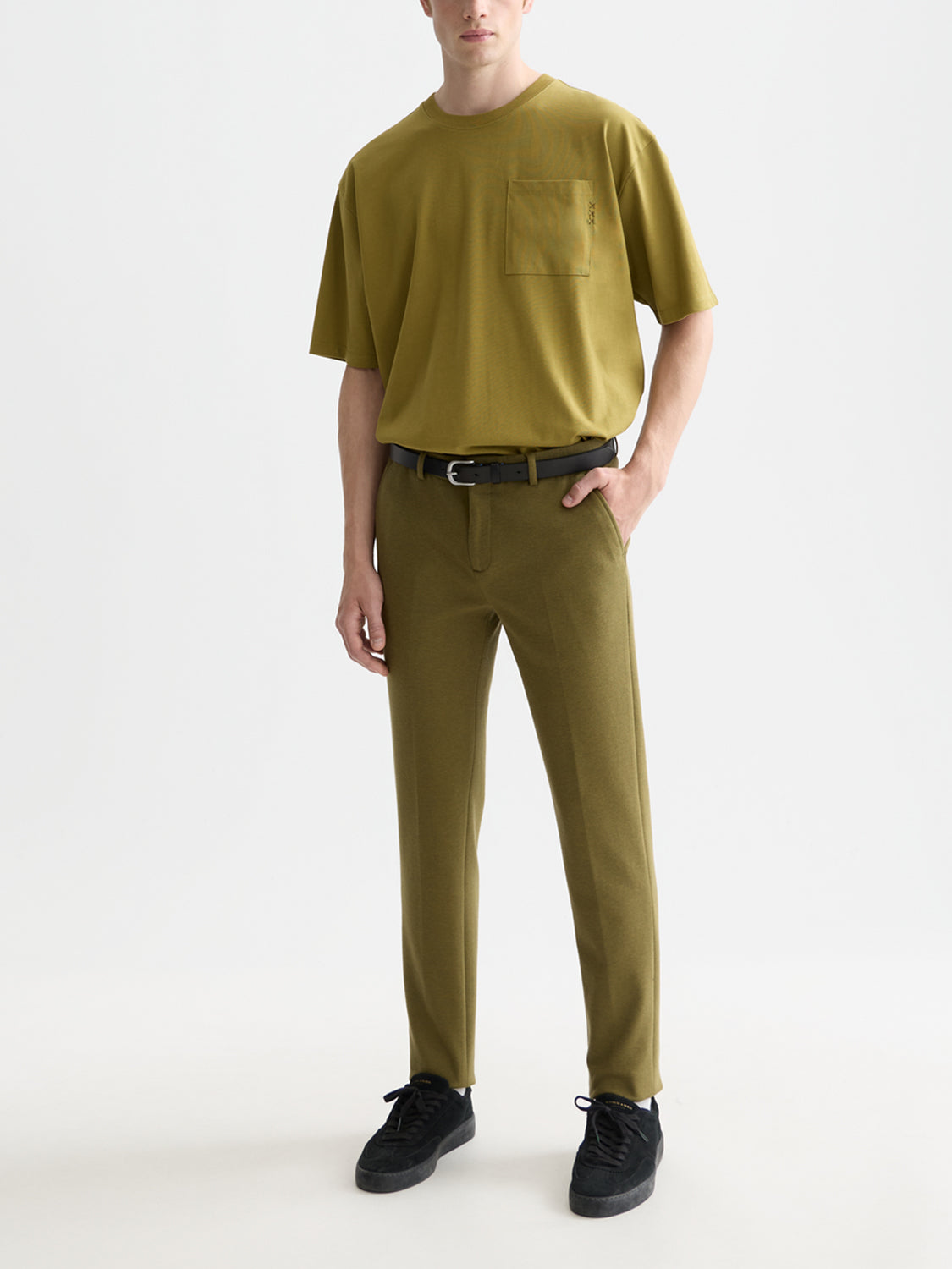 Scotch & Soda Chest pocket t-shirt - Green