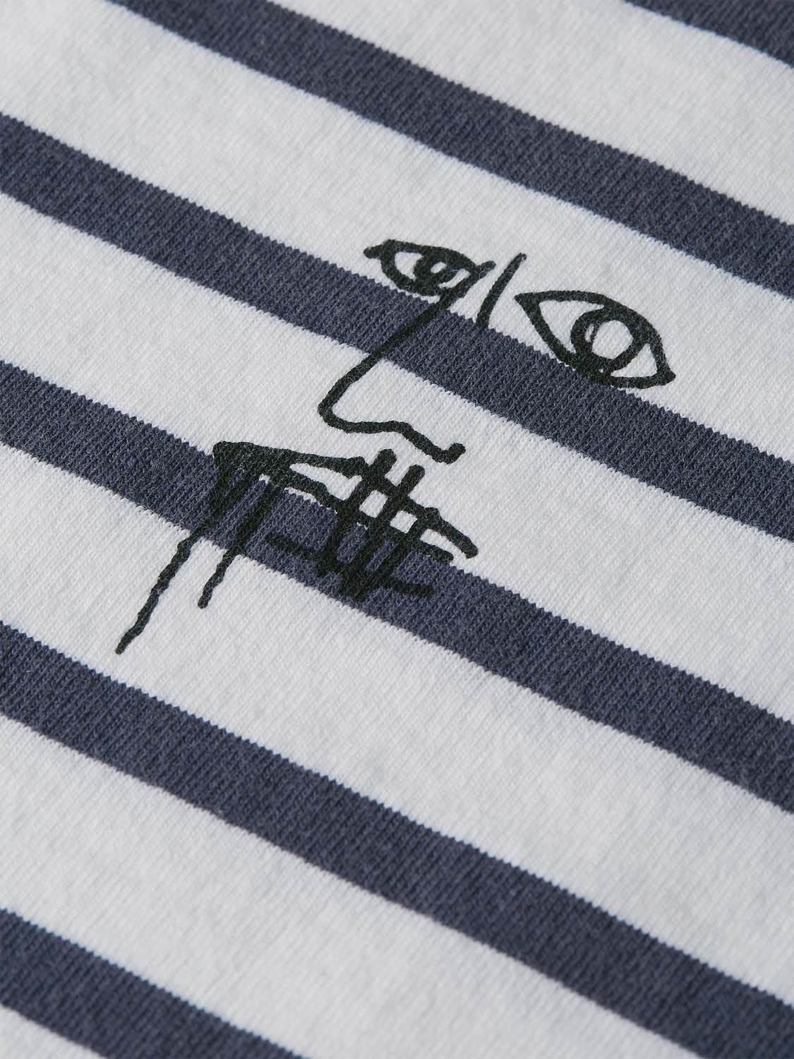 Basquiat Breton Striped T-Shirt - Collector Store Sydney