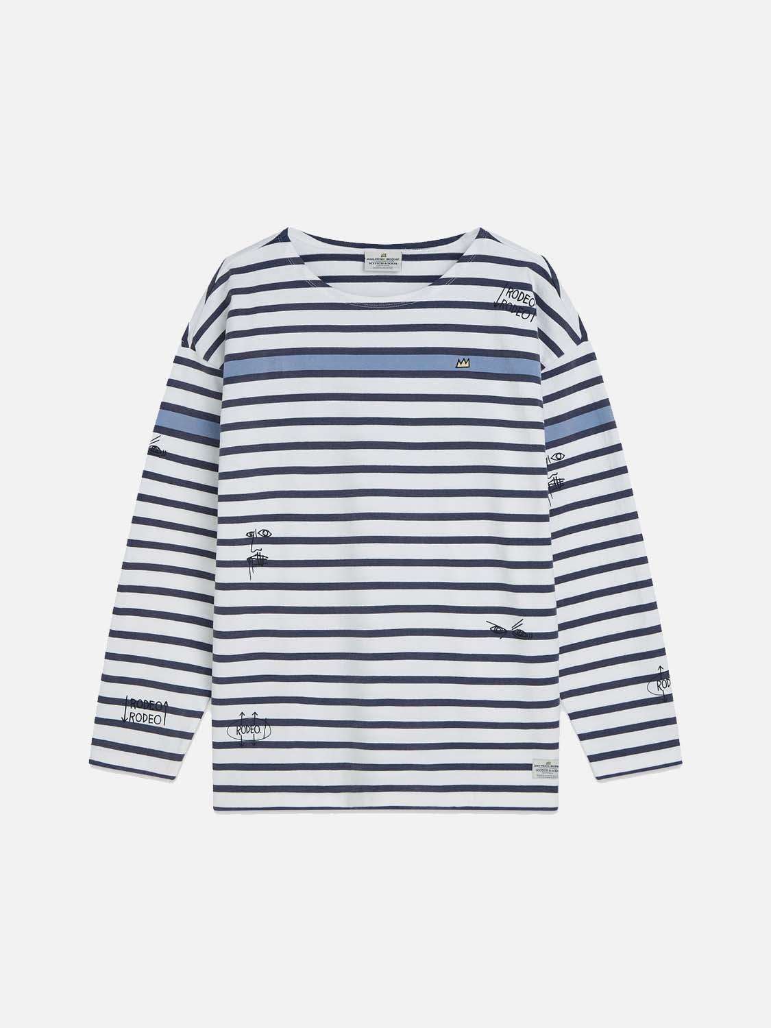 Basquiat Breton Striped T-Shirt - Collector Store Sydney