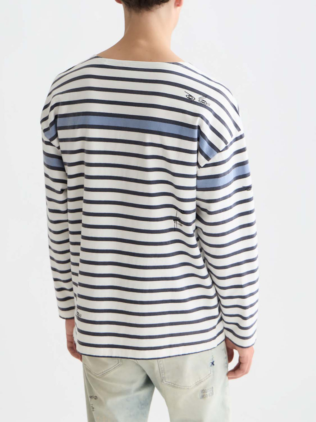 Basquiat Breton Striped T-Shirt - Collector Store Sydney