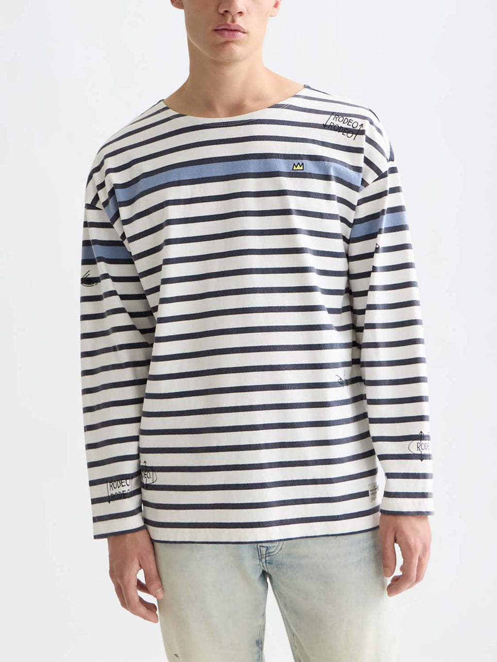 Basquiat Breton Striped T-Shirt - Collector Store Sydney