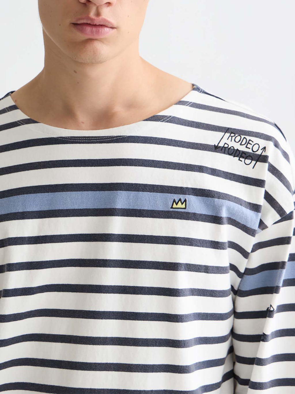 Basquiat Breton Striped T-Shirt - Collector Store Sydney