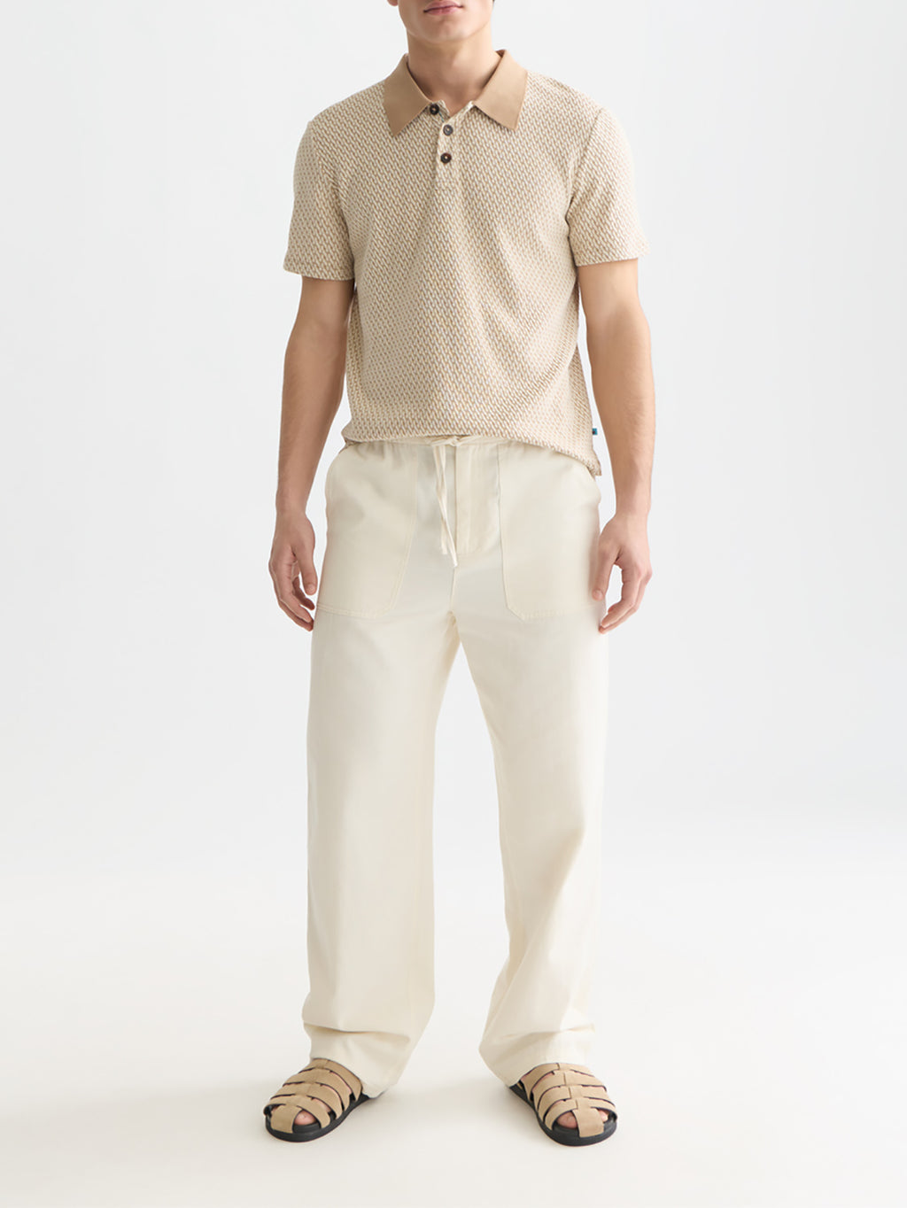 Scotch & Soda : Jacquard polo Amphora - Collector Store Sydney