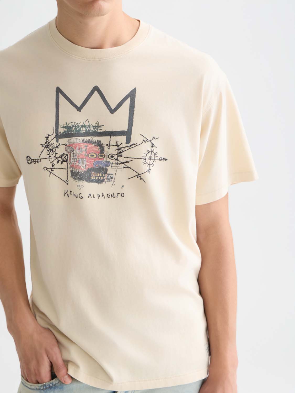 Basquiat Artwork T-Shirt - Collector Store Sydney