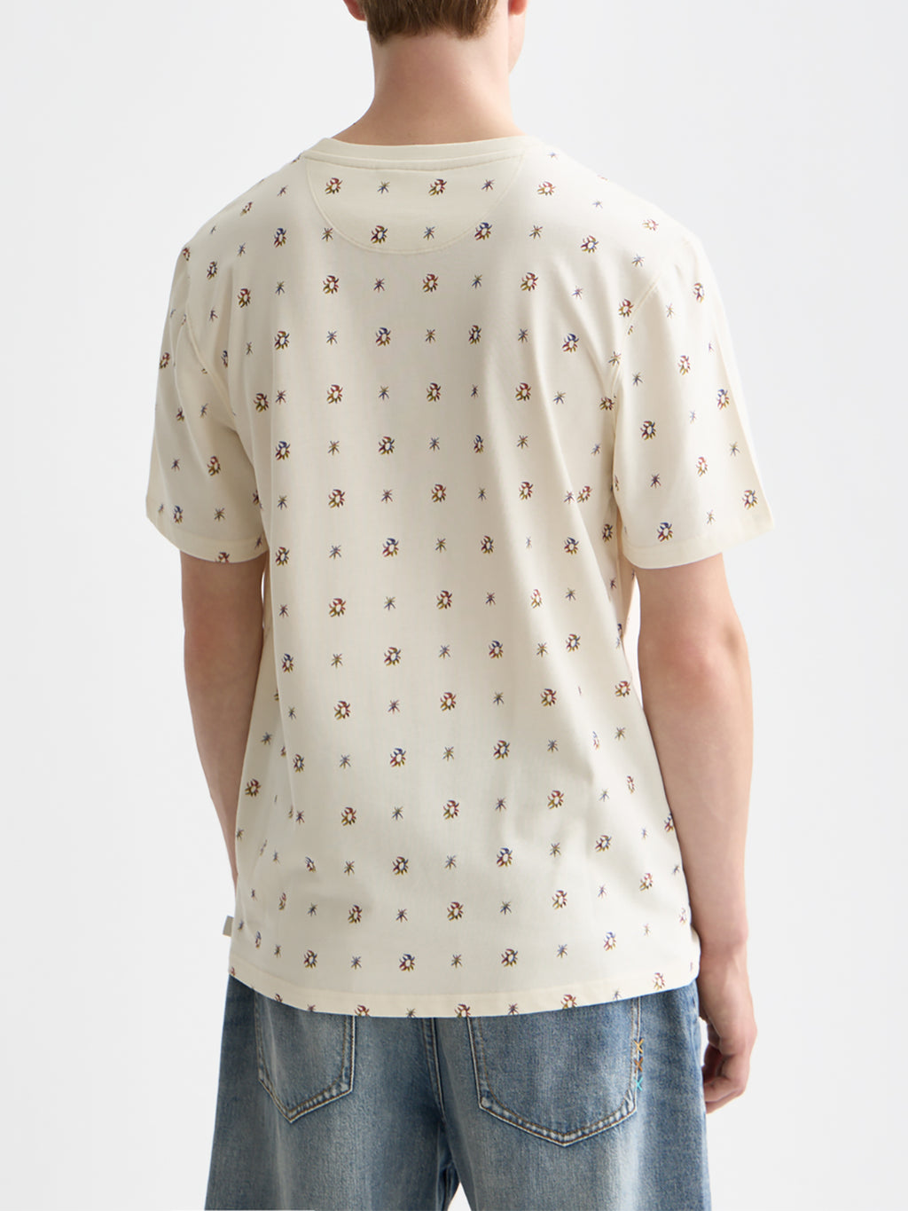 Scotch & Soda Printed t-shirt - Eggnog