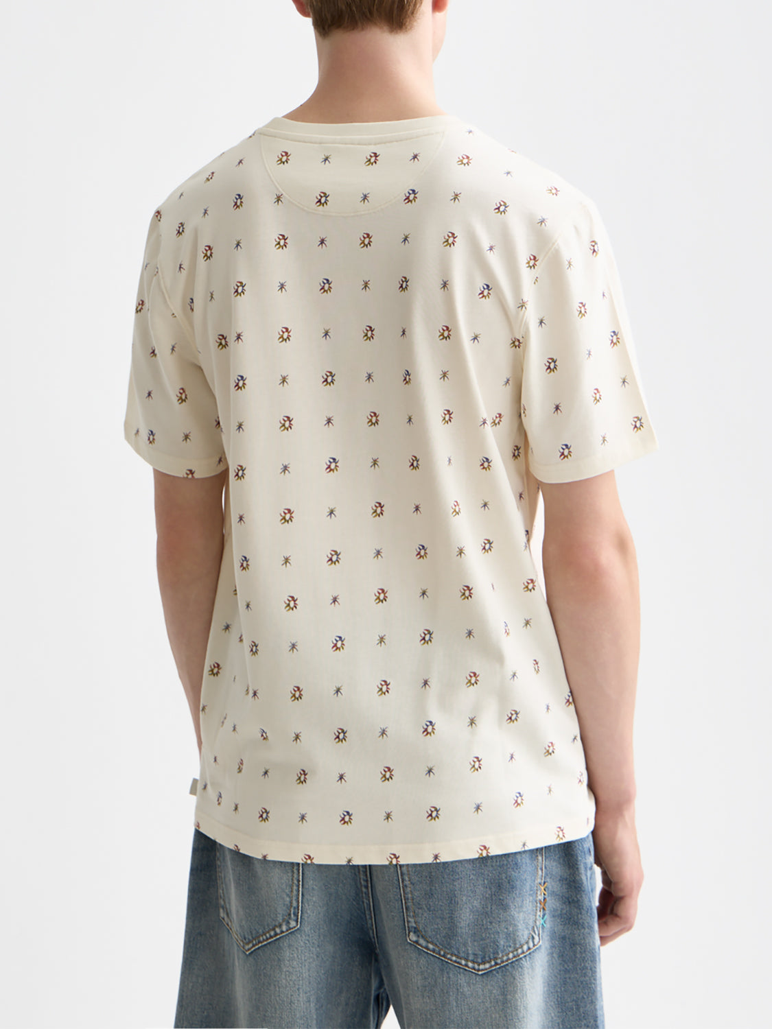 Scotch & Soda Printed t-shirt - Eggnog