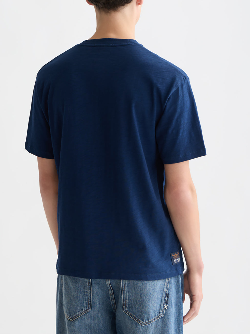 Scotch & Soda - Artwork t-shirt - Pageant Blue