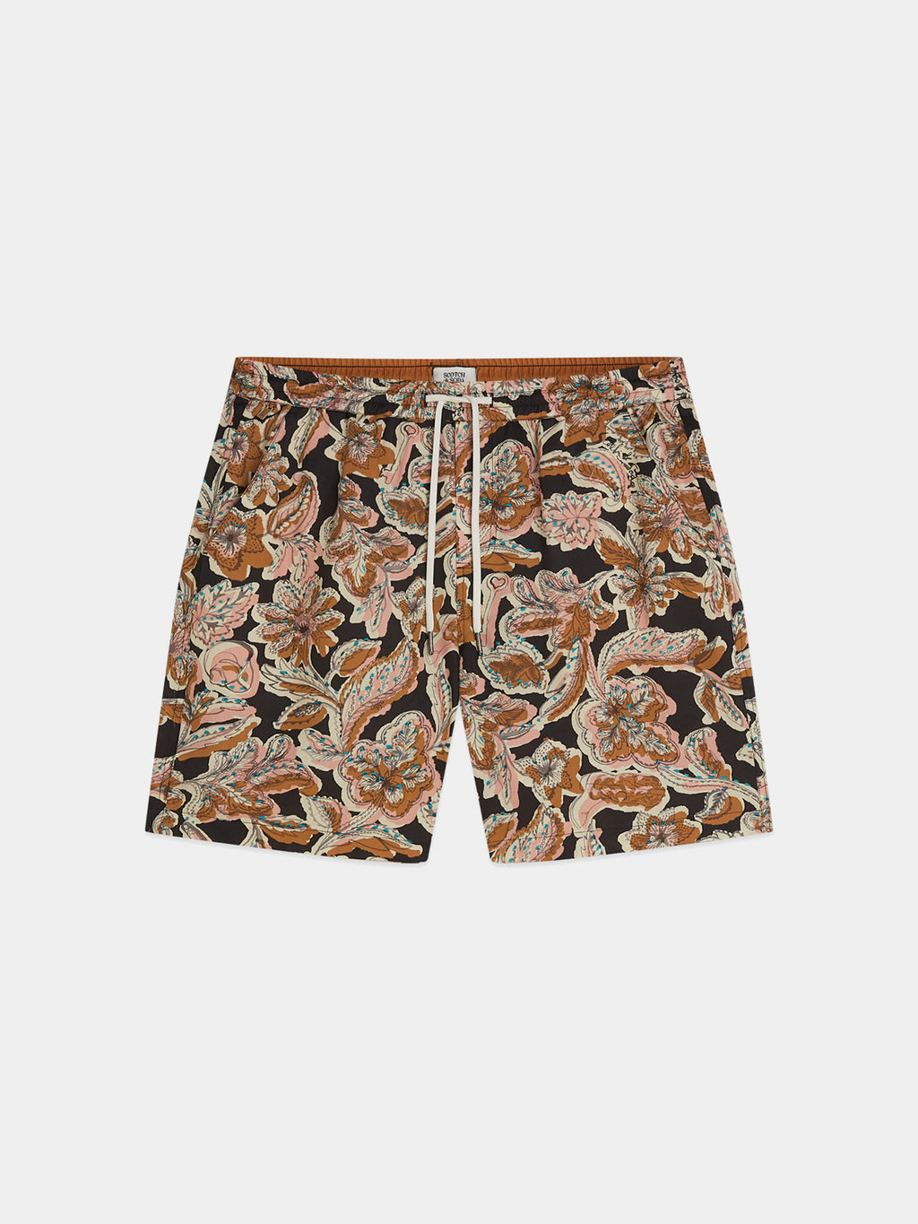 Scotch & Soda : Printed Midlength Swim Shorts- Lucky bandana - Collector Store Sydney