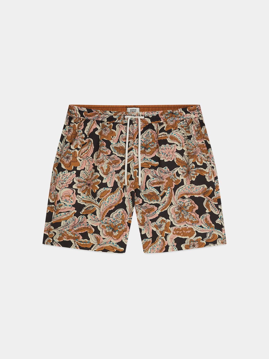 Scotch & Soda : Printed Midlength Swim Shorts- Lucky bandana - Collector Store Sydney