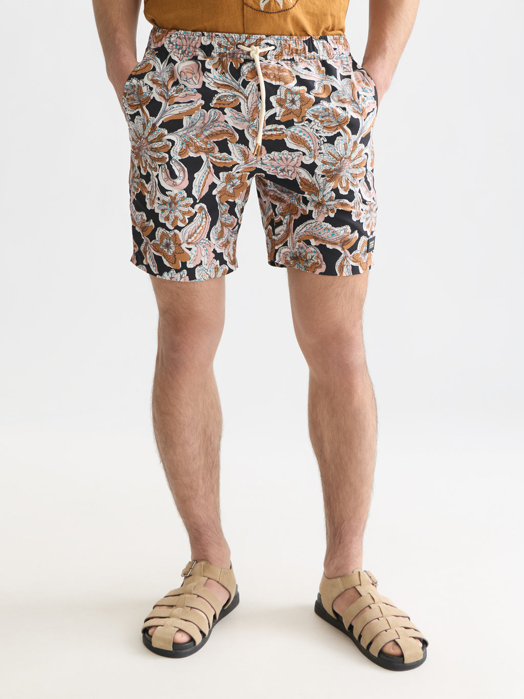 Scotch & Soda : Printed Midlength Swim Shorts- Lucky bandana - Collector Store Sydney