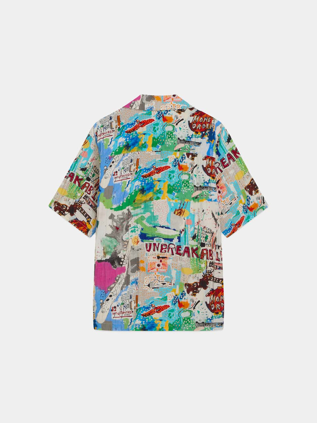 Basquiat Printed Short Sleeved Shirt - Collector Store Sydney