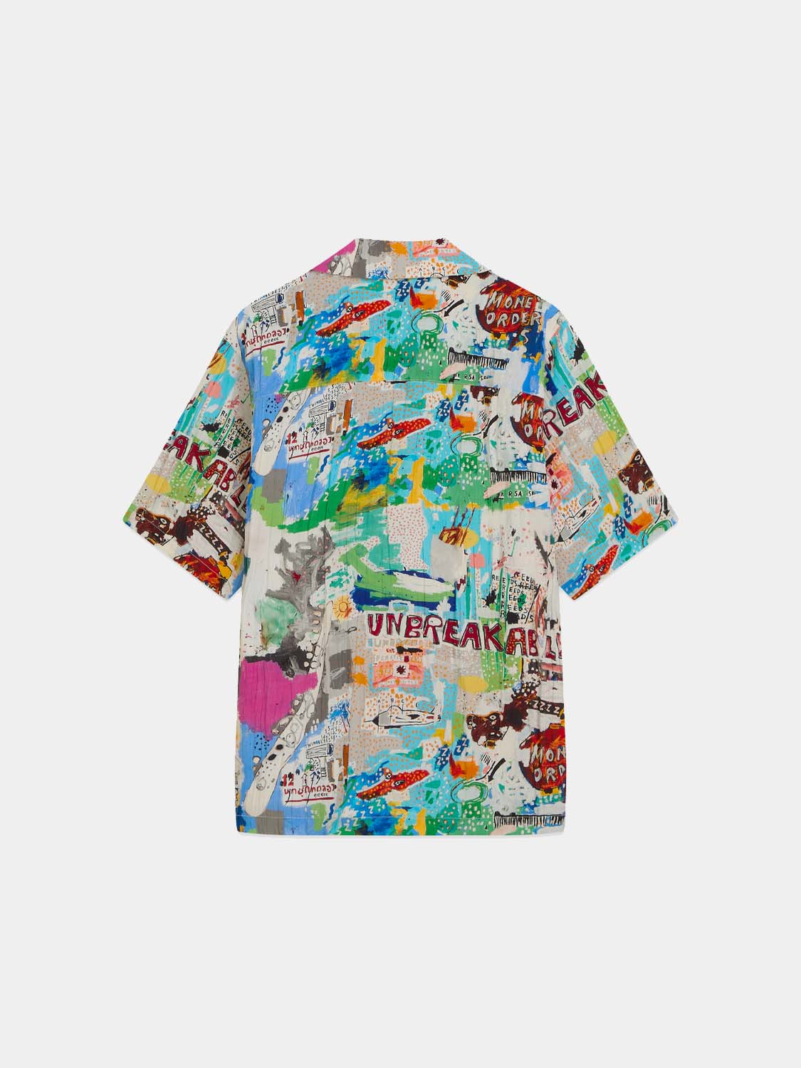 Basquiat Printed Short Sleeved Shirt - Collector Store Sydney