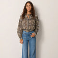 Maison Hotel : AMRIT BLOUSE - Blue Orchid - Collector Store Sydney