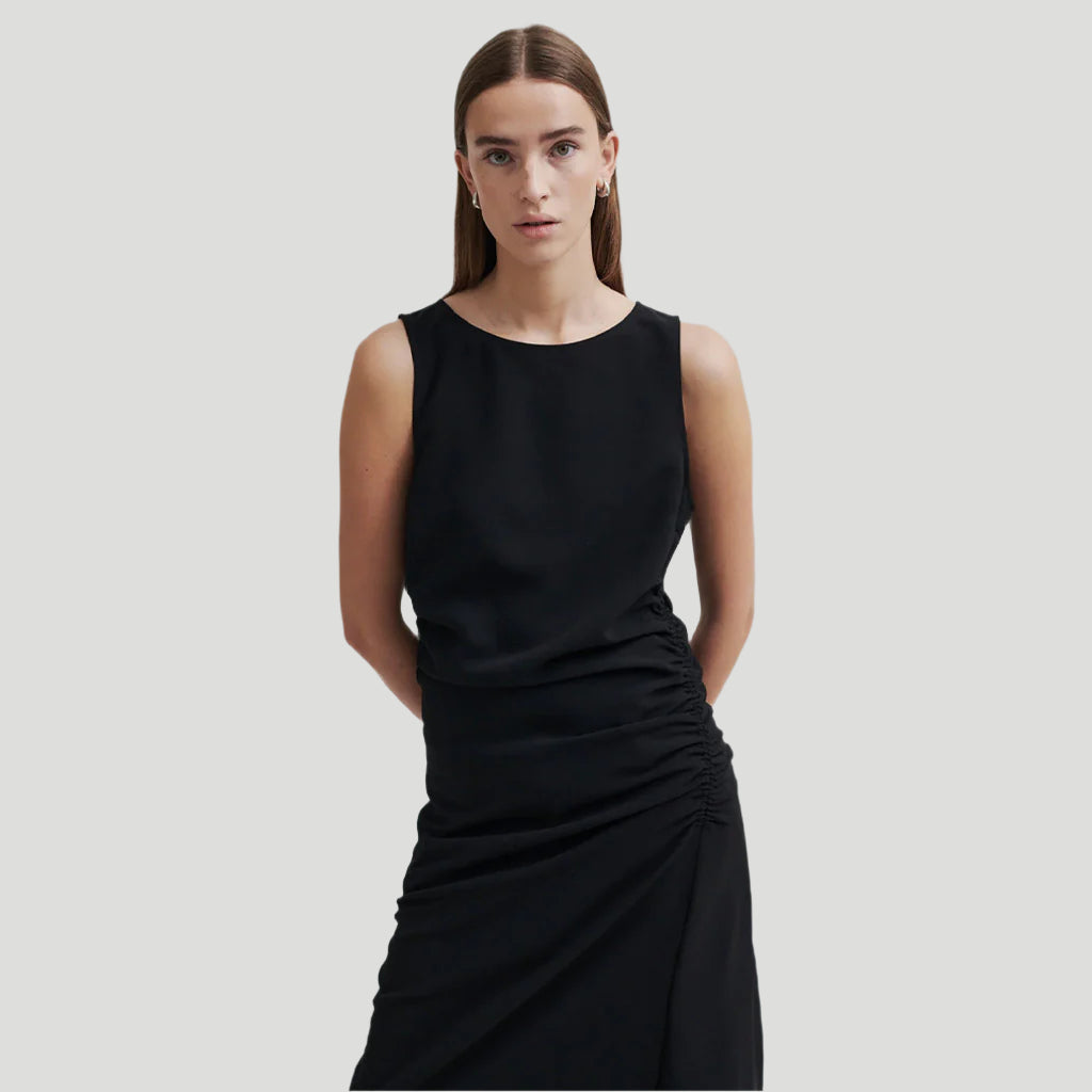 Second Female Agelese Dress - Black - Collector Store