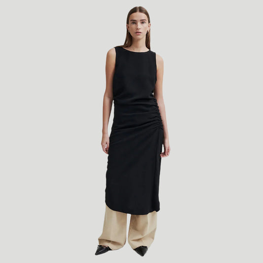 Second Female Agelese Dress - Black - Collector Store