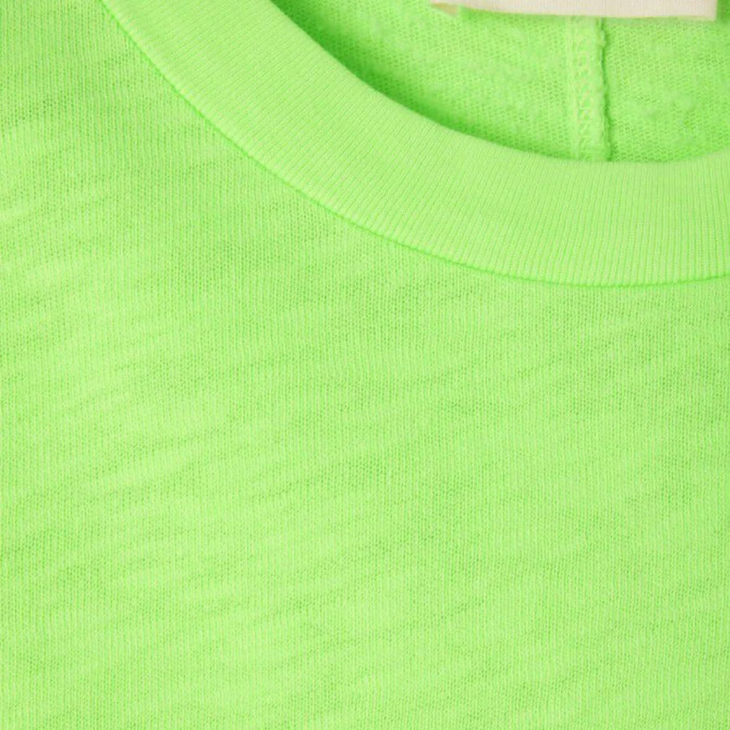 American Vintage Sonoma S/S Round Neck Tee - Fluro Apple - Collector Store Sydney