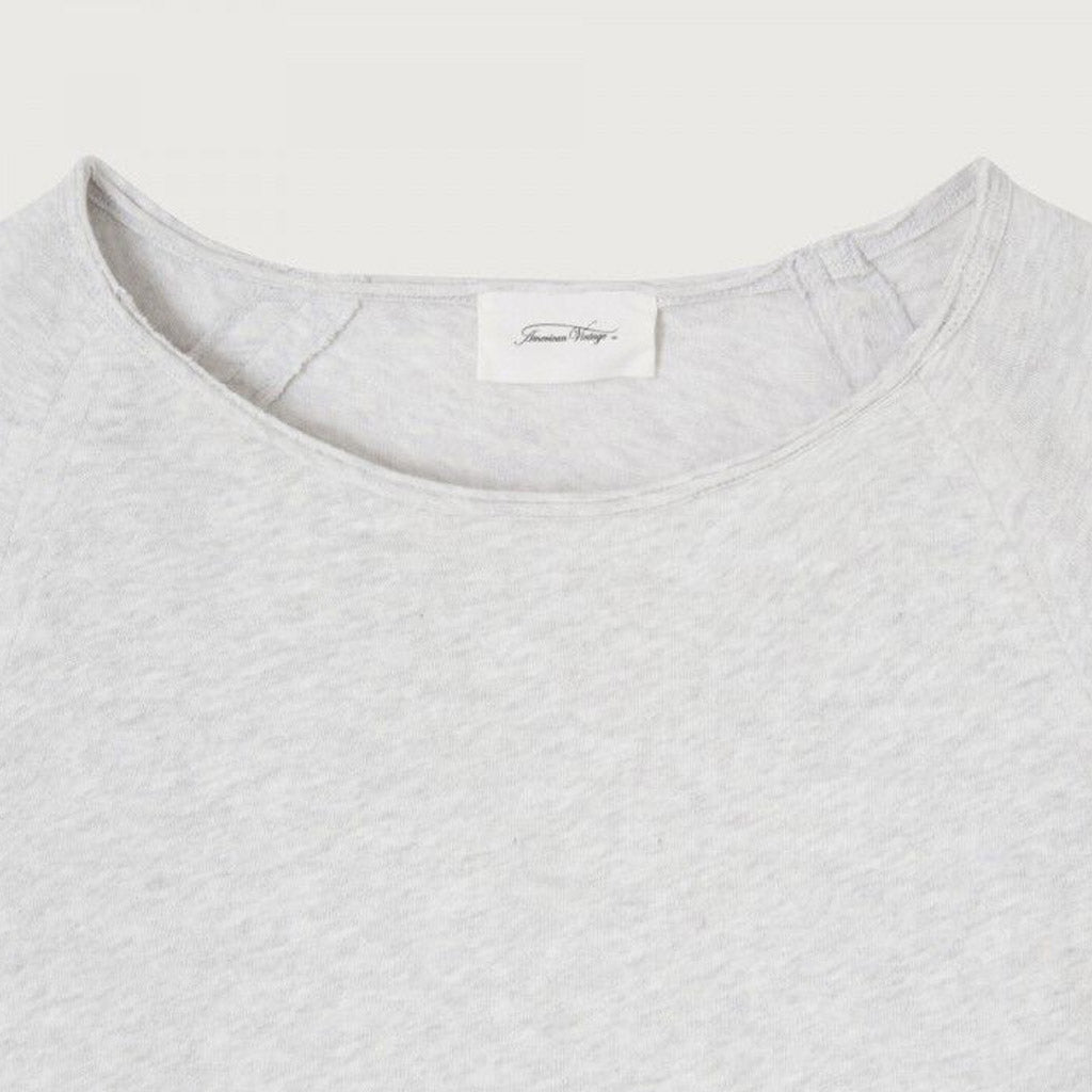 American Vintage Sonoma L/S Round Neck - Arctic Melange - Collector Store Sydney