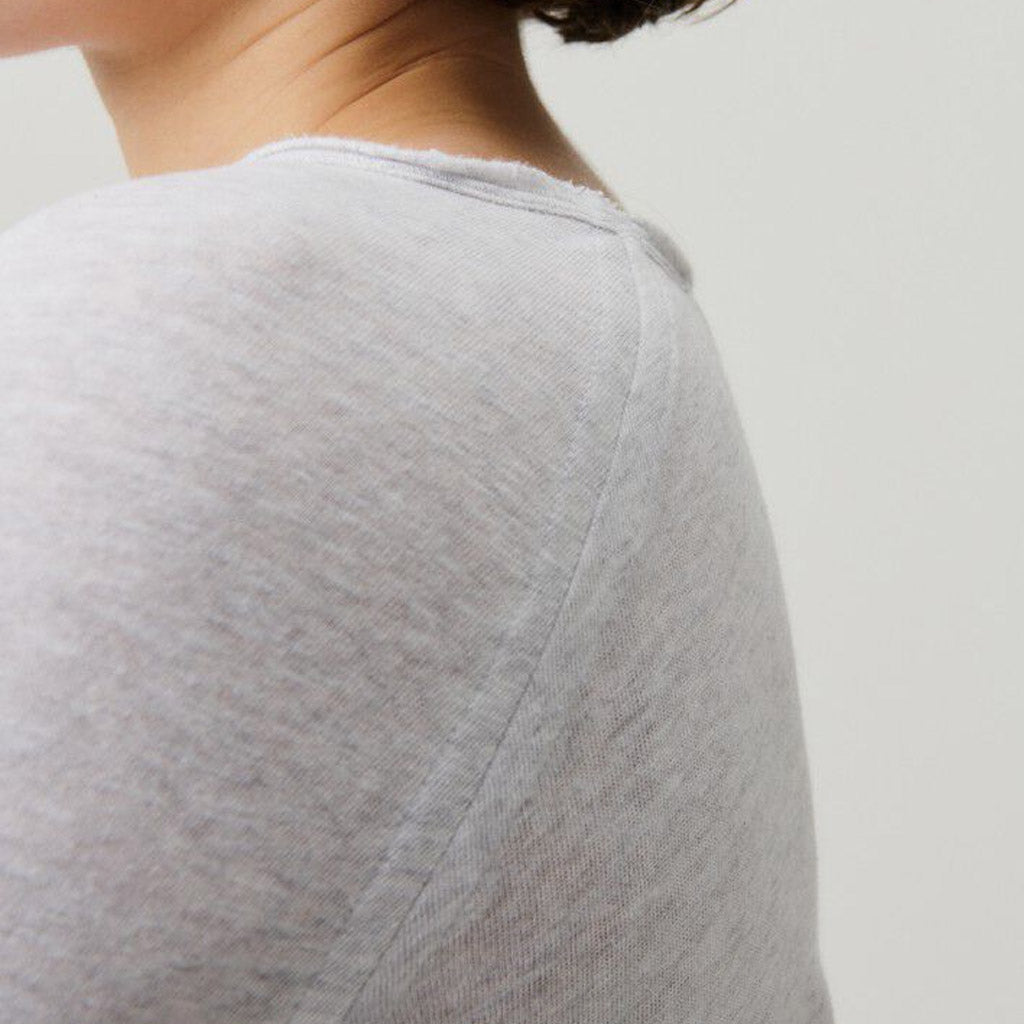 American Vintage Sonoma L/S Round Neck - Arctic Melange - Collector Store Sydney